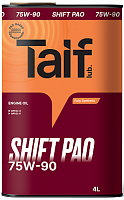 Трансмиссионное масло TAIF SHIFT GL-4/GL-5 PAO 75W-90