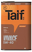 Масло моторное TAIF Vivace 5w-40 4 л