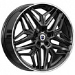 Литой диск K&K Колумб 7x19 5*108 Et:33 Dia:60,1 Алмаз чёрный