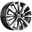 Литой диск K&K Эрман 6,5x16 4*100 Et:41 Dia:60,1 алмаз чёрный