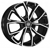 Литой диск Khomen KHW1907 7,5x19 5*108 Et:41 Dia:65,1 Black-FP
