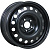 Штамповка диск Trebl X40034 7x17 5*114,3 Et:48 Dia:56,1 Black