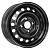 Штамповка диск Trebl X40031 6,5x16 4*108 Et:37,5 Dia:63,3 black