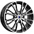 Литой диск K&K Меандр-оригинал 6x16 4*100 Et:41 Dia:60,1 алмаз-черный