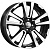 Литой диск K&K КС874 6,5x17 4*100 Et:41 Dia:60,1 алмаз чёрный