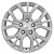 Литой диск Khomen 1608 6,5x16 5*114,3 Et:45 Dia:67,1 F-SILVER