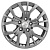 Литой диск Khomen 1608 6,5x16 5*114,3 Et:41 Dia:67,1 Gray