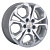 Литой диск Khomen 1711 6,5x17 5*114,3 Et:50 Dia:66,1 F-Silver-FP