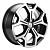 Литой диск Khomen 1710 6,5x17 5*108 Et:33 Dia:60,1 Black-FP