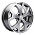 Литой диск Khomen 1710 6,5x17 5*114,3 Et:40 Dia:64,1 Gray