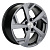 Литой диск Khomen 1712 7x17 5*112 Et:46 Dia:66,6 G-Silver