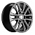Литой диск Khomen 1805 7,5x18 6*139,7 Et:25 Dia:106,1 Gray
