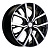 Литой диск Khomen 1806 7x18 5*114,3 Et:37 Dia:66,6 Black-FP