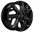 Литой диск Khomen 1508 6x15 4*100 Et:46 Dia:54,1 Black