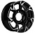 Литой диск Khomen 1505 5,5x15 5*139,7 Et:5 Dia:98 Black-FP