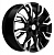 Литой диск Khomen 1809 7x18 5*114,3 Et:38 Dia:67,1 Black-FP