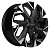 Литой диск Khomen 1402 5,5x14 4*100 Et:43 Dia:60,1 Black-FP