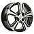 Литой диск Khomen 1502 6x15 4*100 Et:48 Dia:54,1 BLACK-FP