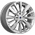 Литой диск K&K Эрман 6,5x16 4*100 Et:50 Dia:60,1 дарк платинум
