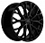 Литой диск Khomen KHW1718 7x17 5*114,3 Et:37 Dia:66,6 Black