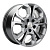 Литой диск Khomen 1711 6,5x17 5*114,3 Et:50 Dia:66,1 Gray