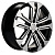 Литой диск Khomen 1803 7x18 5*114,3 Et:38 Dia:67,1 Black-FP