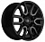 Литой диск Khomen 1723 8x17 6*139,7 Et:25 Dia:106,1 Black