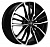 Литой диск Khomen KHW1812 7x18 5*108 Et:33 Dia:60,1 Black-FP
