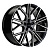 Литой диск Khomen 2101 9,5x21 5*112 Et:36 Dia:66,6 Black-FP