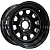 Штамповка диск Zepp 4х4 8x16 5*139,7 Et:-3 Dia:110,1 Semicircle Gloss Black
