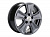 Литой диск Khomen 1601 6,5x16 5*114,3 Et:43 Dia:67,1 Gray