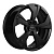 Литой диск Khomen 1724 7x17 5*114,3 Et:37 Dia:66,5 Black