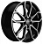 Литой диск Khomen KHW1816 7x18 5*108 Et:33 Dia:60,1 Black-FP