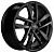 Литой диск Khomen 1612 6,5x16 5*114,3 Et:43 Dia:67,1 Black