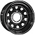 Штамповка диск Zepp Semicircle 8x17 5*127 Et:30 Dia:71,6 Gloss Black