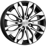 Литой диск K&K Канзаши 5,5x14 4*98 Et:16 Dia:58,6 алмаз черный