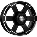 Литой диск K&K M56 7x16 6*139,7 Et:30 Dia:106,1 алмаз черный