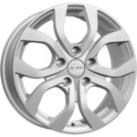Литой диск K&K КС704 6,5x16 5*114,3 Et:50 Dia:66,1 сильвер