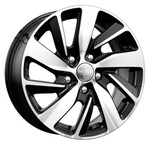 Литой диск K&K КС741 6,5x16 5*114,3 Et:50 Dia:67,1 алмаз черный