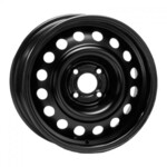 Штамповка диск ТЗСК Largus Logan Almera 6x15 4*100 Et:50 Dia:60,1 черный