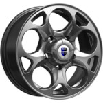 Литой диск K&K Линкс 7x16 5*139,7 Et:35 Dia:108,6 дарк платинум