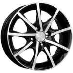 Литой диск K&K Алькор 5,5x14 4*98 Et:35 Dia:58,6 Алмаз черный