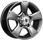 Литой диск K&K Атлант 7x16 5*139,7 Et:35 Dia:98 Дарк Платинум