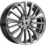 Литой диск K&K Flanker 6,5x17 4*100 Et:43 Dia:60,1 дарк платинум
