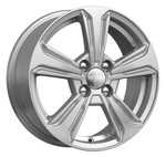 Литой диск K&K КС 777 6x15 4*100 Et:48 Dia:54,1 Сильвер