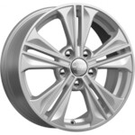 Литой диск K&K КС778 6x16 5*114,3 Et:43 Dia:67,1 сильвер