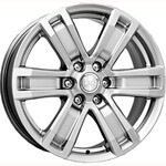 Литой диск K&K R7-Рольф 7x16 6*127 Et:38 Dia:77,8 Сильвер