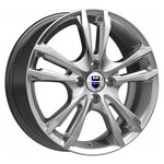 Литой диск K&K Samara-оригинал 6x16 5*114,3 Et:45 Dia:67,1 Сильвер