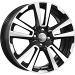 Литой диск K&K КС874 6,5x17 5*114,3 Et:49 Dia:67,1 алмаз черный