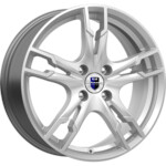 Литой диск K&K Солар 7x17 5*114,3 Et:39 Dia:60,1 сильвер
